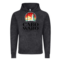 Vintage Black cabo wabo Vintage Hoodie - PixelWave