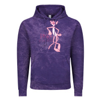 Cloud Purple pink panther Vintage Hoodie - PixelWave