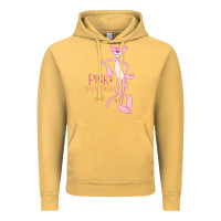 Vintage Mustard pink panther Vintage Hoodie - PixelWave