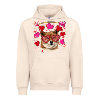 Sandshell valentine's shiba inu Urban Hoodie - RanaPortraitStore