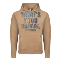 Vintage Coffee what's your damage, heather   heathers Vintage Hoodie - PixelWave