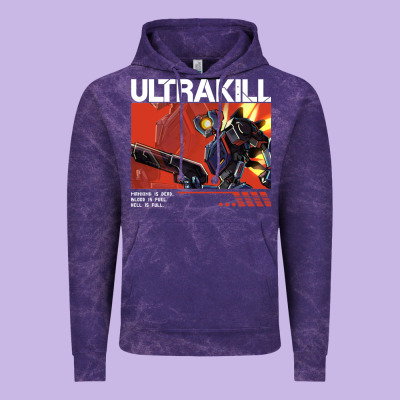 The Merch Ultrakill 1 Vintage Hoodie Designed By Pixelwave