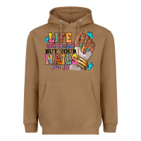 Toasted Coconut Life isn't perfect but your nails can be Heavyweight Hoodie - RanaPortraitStore