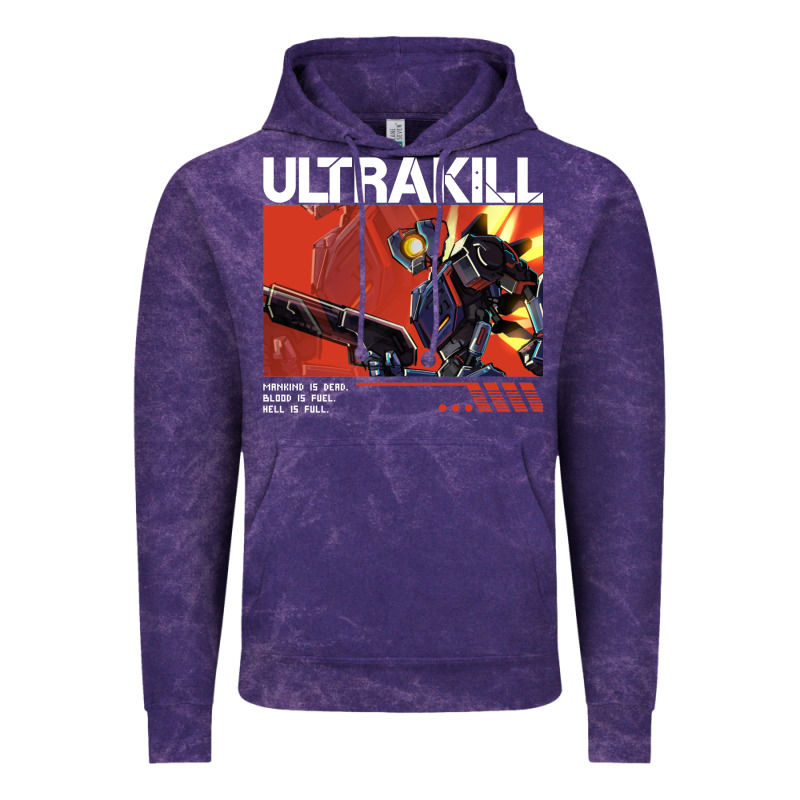 The Merch Ultrakill 1 Vintage Hoodie by PixelWave | Teevron