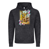 Vintage Black St Michael the Archangel - Protector Catholic Church Angel Vintage Hoodie - PixelWave