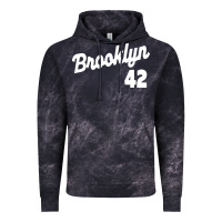 Cloud Black brooklyn 42 Vintage Hoodie - PixelWave