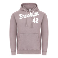 Vintage Zinc brooklyn 42 Vintage Hoodie - PixelWave