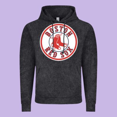 Boston R E D S O X Vintage Hoodie Designed By Craftify