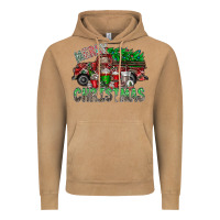 Vintage Camel merry christmas  truck Vintage Hoodie - CowhideDigitalArt