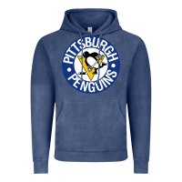 Vintage Denim penguins player sky Vintage Hoodie - Craftify
