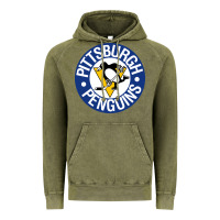 Vintage Olive penguins player sky Vintage Hoodie - Craftify
