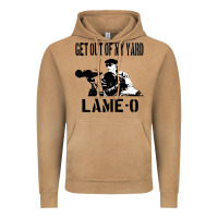 Vintage Camel get out of my yard lame o the burbs quote the burbs Vintage Hoodie - Craftify