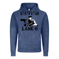 Vintage Denim get out of my yard lame o the burbs quote the burbs Vintage Hoodie - Craftify