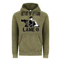 Vintage Olive get out of my yard lame o the burbs quote the burbs Vintage Hoodie - Craftify