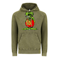 Vintage Olive Official Rat Fink Original Merchandise 1 Vintage Hoodie - Craftify