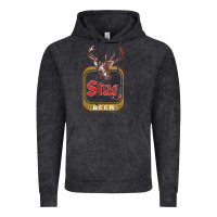 Vintage Black Vintage Stag Beer, distressed Vintage Hoodie - Craftify
