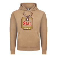 Vintage Coffee Vintage Stag Beer, distressed Vintage Hoodie - Craftify