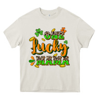 Cream One lucky Mama St. Patrick's Day Heavy Core Tee - CowGirlArtShop
