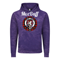 Cloud Purple MacDuff Clan Scottish Name Coat Of Arms Tartan Vintage Hoodie - Craftify