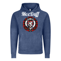 Macduff Clan Scottish Name Coat Of Arms Tartan Vintage Hoodie | Teevron