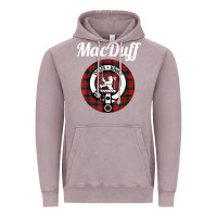 Vintage Zinc MacDuff Clan Scottish Name Coat Of Arms Tartan Vintage Hoodie - Craftify