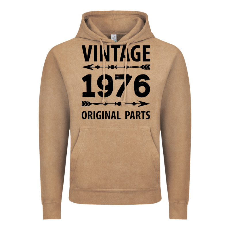 Vintage 1976 Original Parts Vintage Hoodie by Craftify | Teevron
