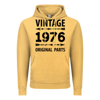 Vintage Mustard VINTAGE 1976 ORIGINAL PARTS Vintage Hoodie - Craftify