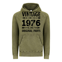 Vintage Olive VINTAGE 1976 ORIGINAL PARTS Vintage Hoodie - Craftify