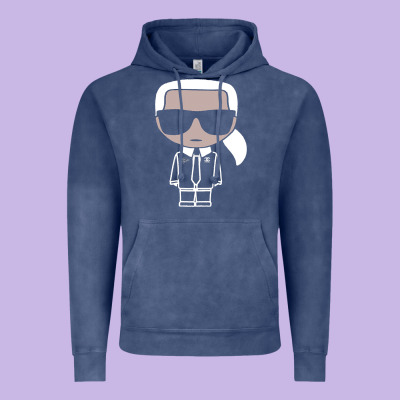 Karls Lagerfelds Vintage Hoodie Designed By Craftify