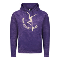 Cloud Purple dancing pose Vintage Hoodie - Craftify