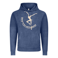 Vintage Denim dancing pose Vintage Hoodie - Craftify