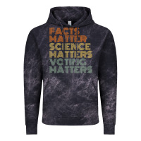 Cloud Black facts matter science matters voting matters liberal democrat t shirt c Vintage Hoodie - Craftify