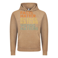 Vintage Coffee facts matter science matters voting matters liberal democrat t shirt c Vintage Hoodie - Craftify