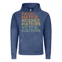 Vintage Denim facts matter science matters voting matters liberal democrat t shirt c Vintage Hoodie - Craftify