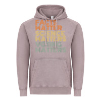 Vintage Zinc facts matter science matters voting matters liberal democrat t shirt c Vintage Hoodie - Craftify