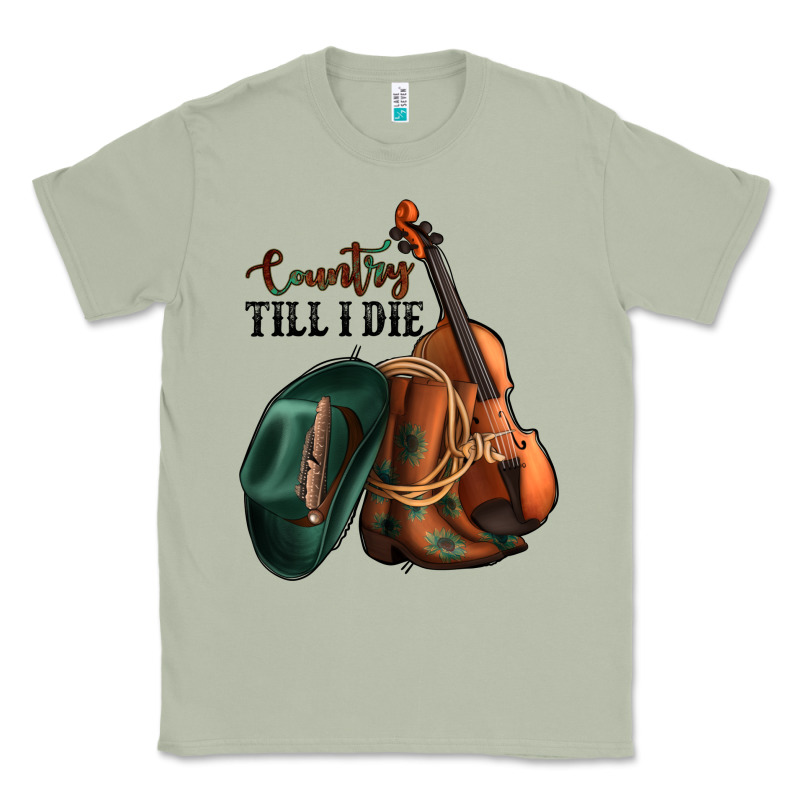 Country Till I Die Classic Tee by Jasminsmagicworld | Teevron