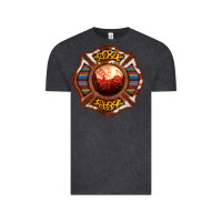 Vintage Black Western Firefighter Symbol Vintage Tee - RanaPortraitStore