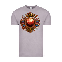 Vintage Zinc Western Firefighter Symbol Vintage Tee - RanaPortraitStore