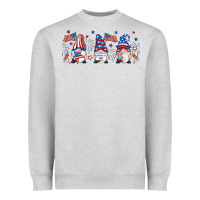 Heather Grey 4th of july gnomes libbey glass Heavyweight Sweatshirt - RanaPortraitStore