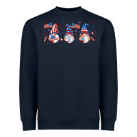 Navy 4th of july gnomes libbey glass Heavyweight Sweatshirt - RanaPortraitStore