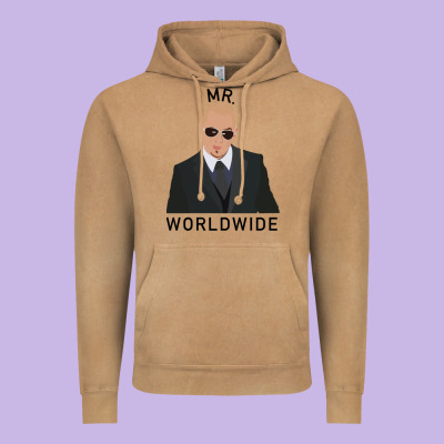Pitbull Mr Worldwide Classic Vintage Hoodie Designed By Craftify
