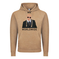 Vintage Coffee Pitbull Mr Worldwide Classic Vintage Hoodie - Craftify