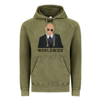 Vintage Olive Pitbull Mr Worldwide Classic Vintage Hoodie - Craftify