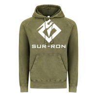 Vintage Olive sur ron 3 wht music Vintage Hoodie - Craftify