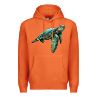 Carrot sea turtle Premium Hoodie - Artiststas