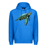 True Royal sea turtle Premium Hoodie - Artiststas