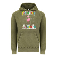 Vintage Olive people should seriously stop expecting normal from me Vintage Hoodie - Craftify