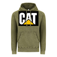 Vintage Olive cat Vintage Hoodie - Craftify