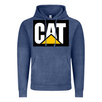 Vintage Denim cat Vintage Hoodie - Craftify