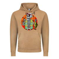 Vintage Camel skeleton fishing lover moon halloween costume fish Vintage Hoodie - Craftify